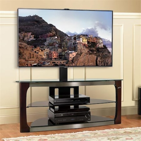 Bell O International BELLO INTERNATIONAL LLC TPC2133 Triple Play Universal Flat Panel A-V System with Swivel TV Mounting TPC2133